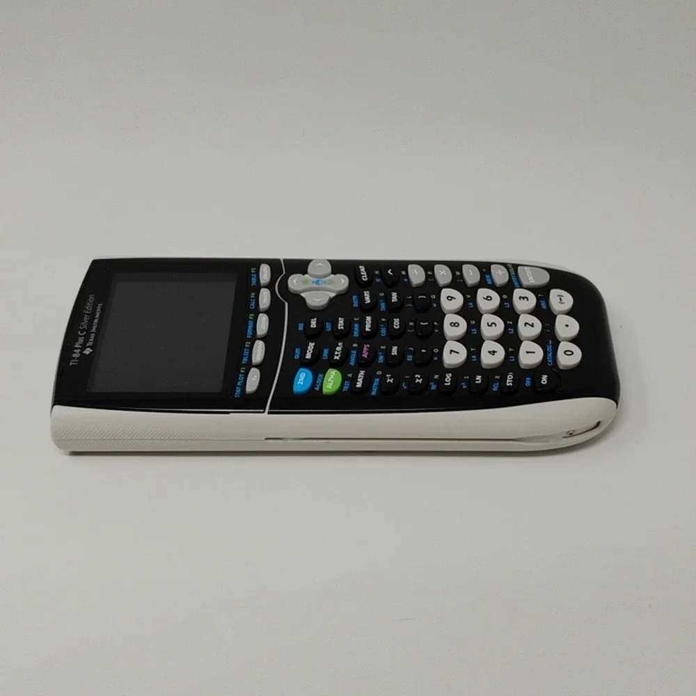 TI-84 Plus C Silver Edition Color Screen Graphing Calculator Texas Instruments